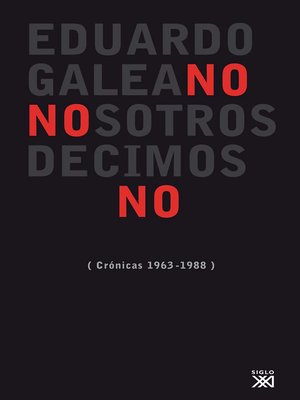 cover image of Nosotros decimos no